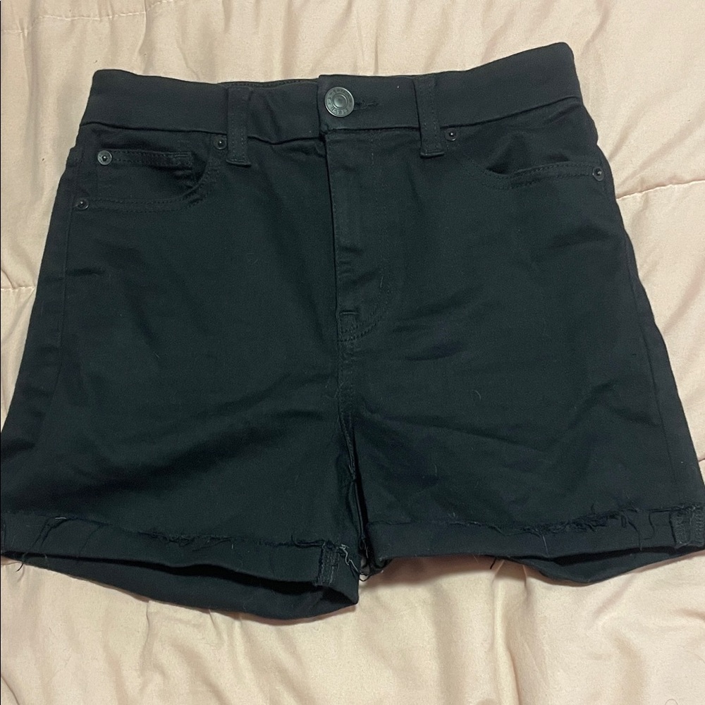 American Eagle Outfitters Black Jean Shorts